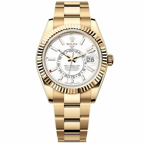 Rolex Sky-Dweller Yellow Gold / White / Oyster 336938-0003 (M336938-0003)